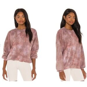 Lovers Friends Sweater XS Trap Bowery Tie Dye Oversized Sweatshirt‎ Made in USA